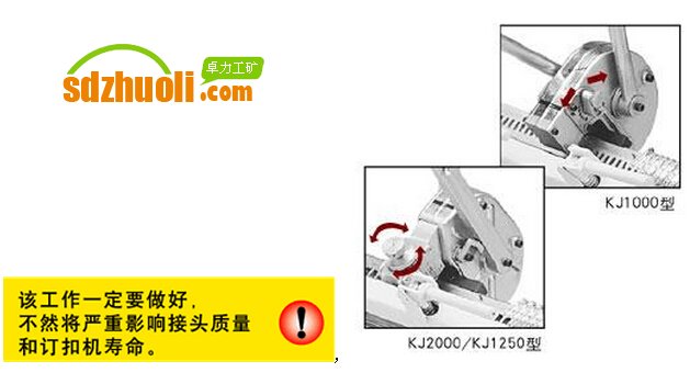 KJ1000/KJ2000/KJ1250手拉式訂扣機